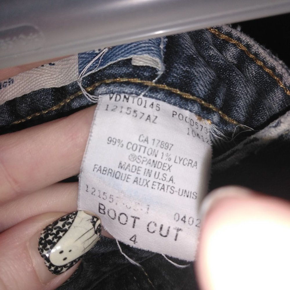 GAP Boot Cut jeans size 4 - Picture 2 of 3